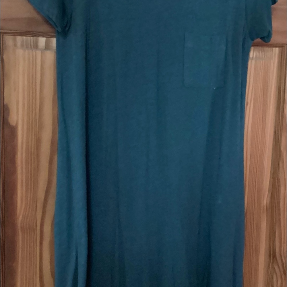 LuLaRoe Carly Dress in deep teal